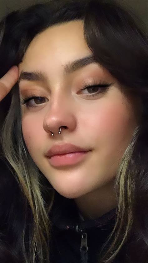 cute septum piercing